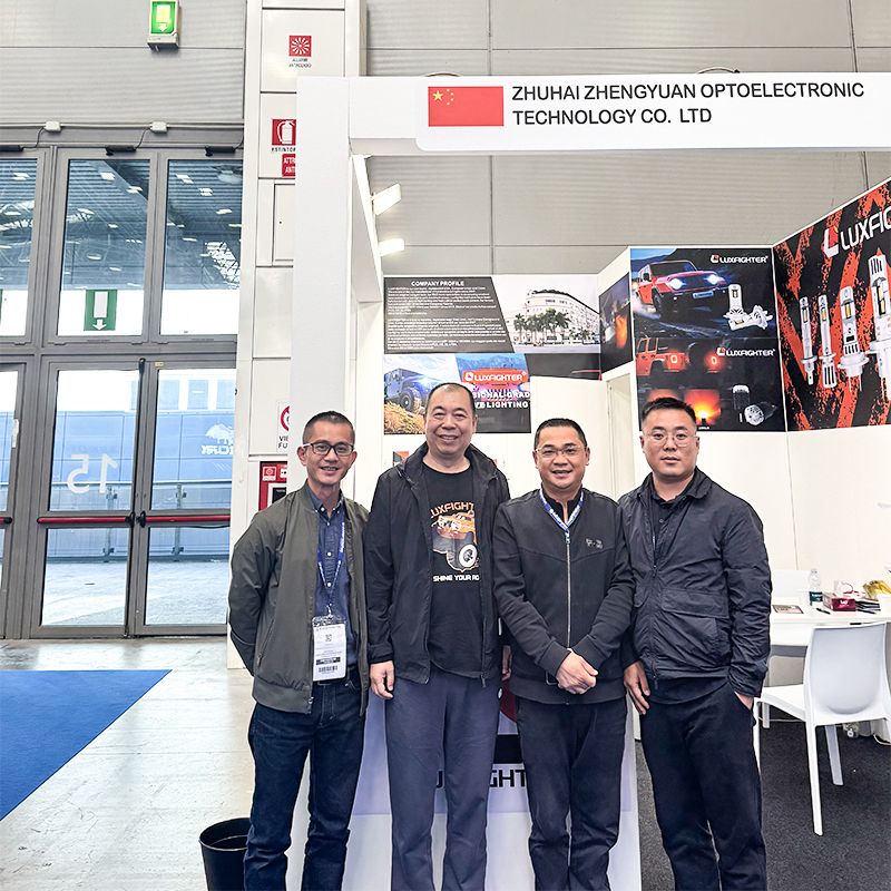 LUXFIGHTER LED Headlights Successfully Exhibits at AUTOPROMOTEC 2025 in Italy